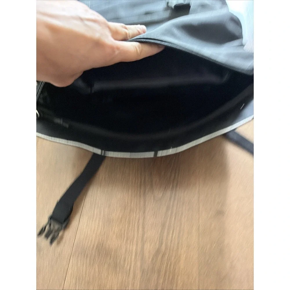 Thule Covert DSLR Rolltop Backpack Black Camera Laptop Drone Bag Nylon Used